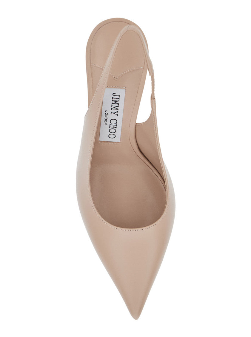 Beige Slingback Pumps 4