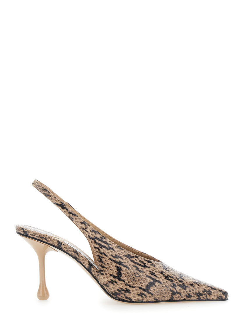 Beige Slingback Pumps 1