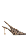 Beige Slingback Pumps 1