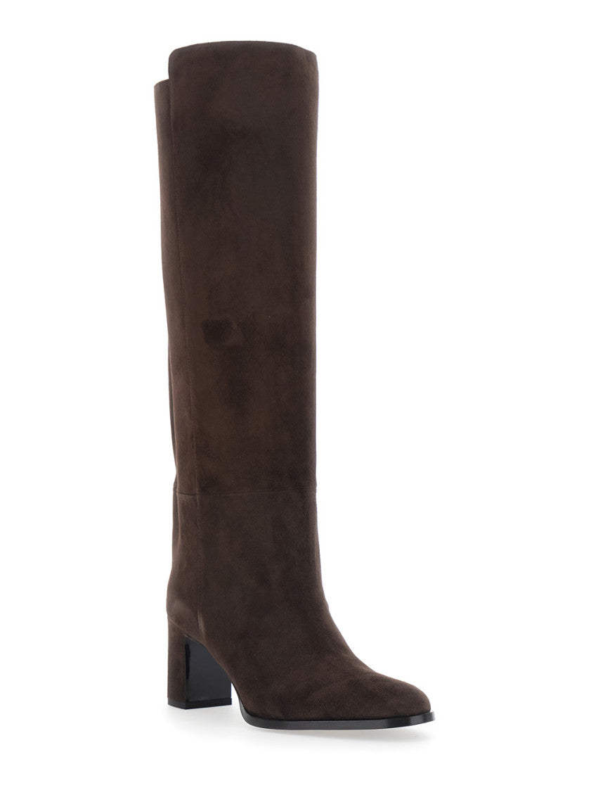 Brown Knee-High Boots 2