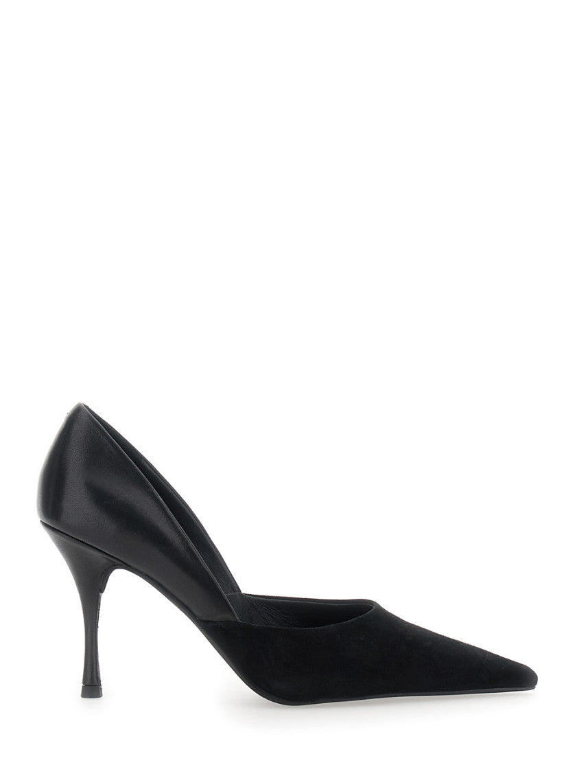 Black Slip-on Pumps 1