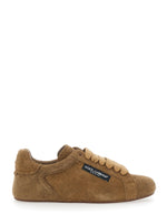 Brown Lace-up Sneakers 1