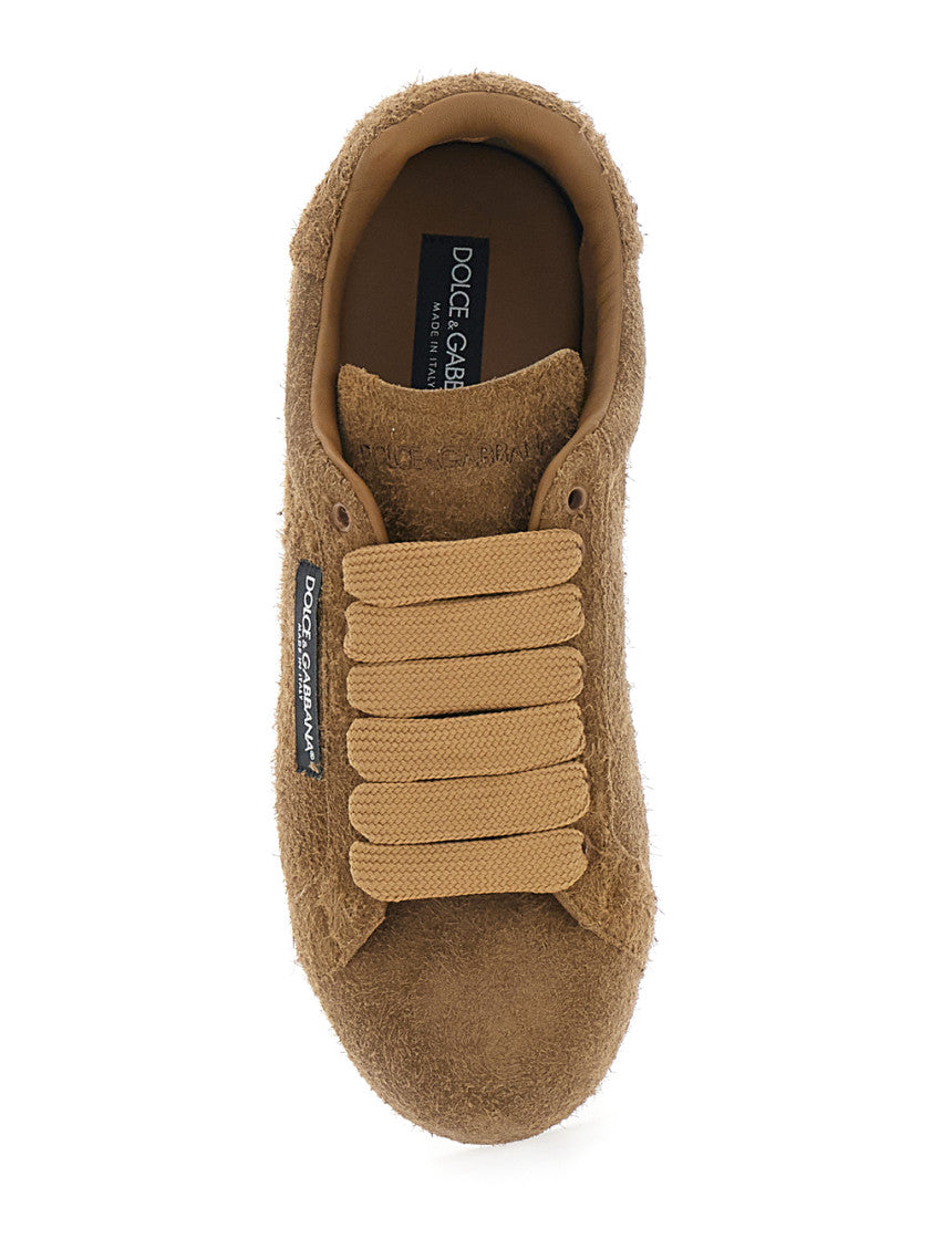Brown Lace-up Sneakers 4
