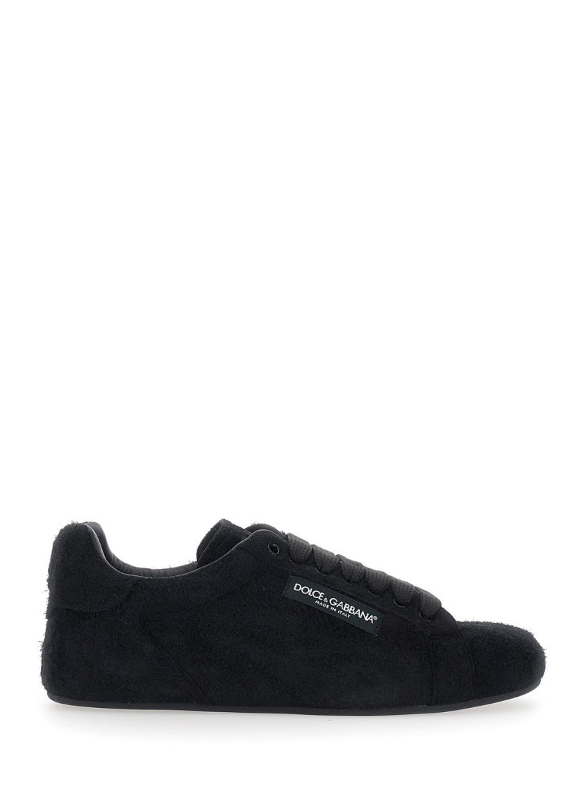 Black Lace-up Sneakers 1