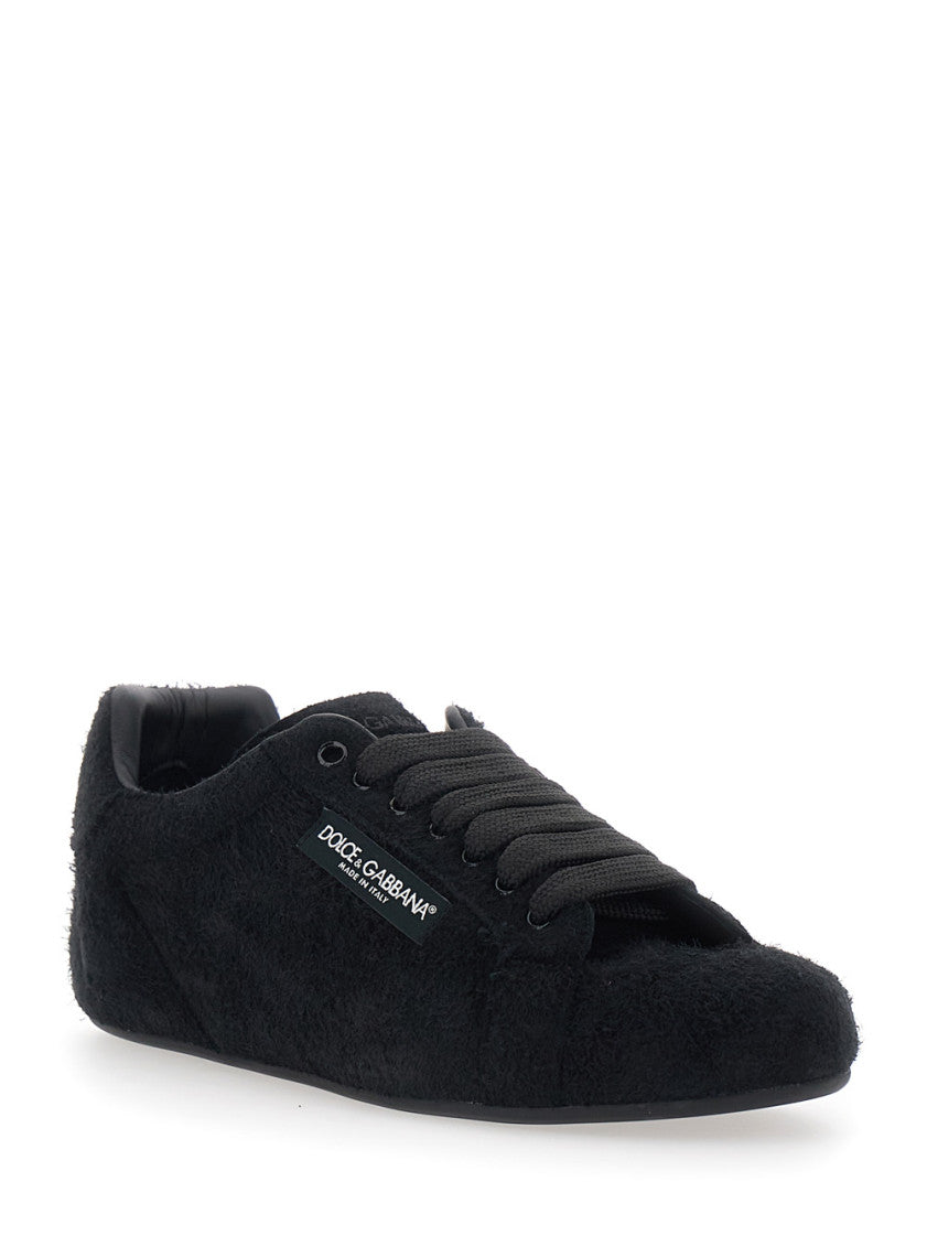 Black Lace-up Sneakers 2