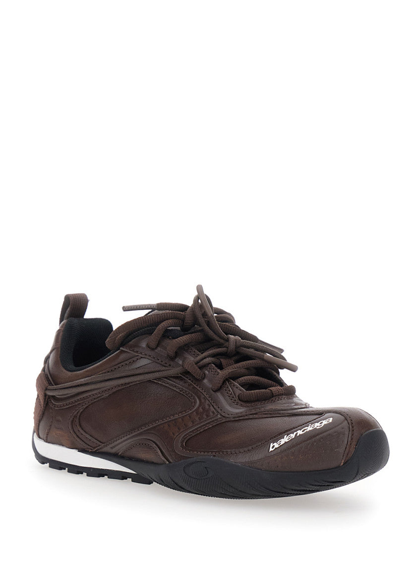Brown Low Top Sneakers 2