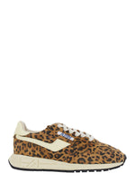 Brown Logo Sneakers 1