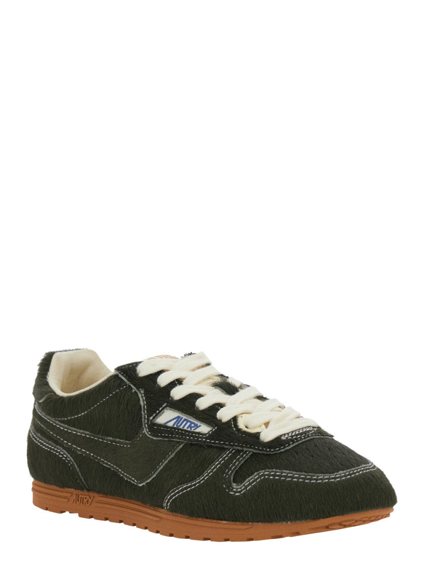 Green Low Top Sneakers 2