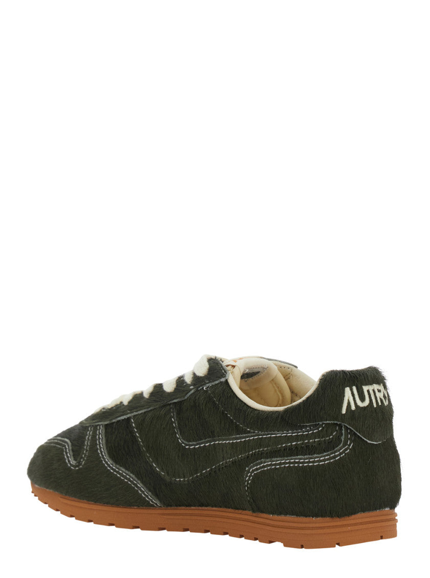 Green Low Top Sneakers 3