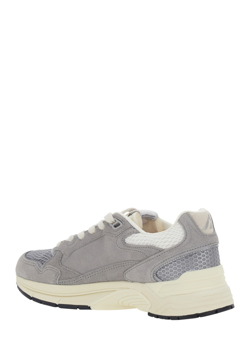 Grey Low Top Sneakers 3