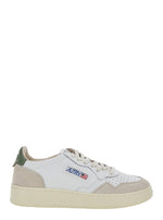 White Low Top Sneakers 1