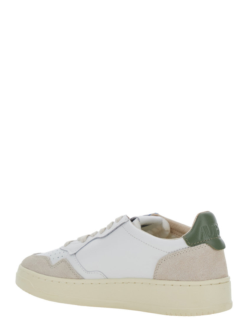 White Low Top Sneakers 3