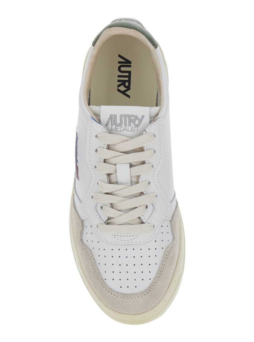 White Low Top Sneakers 4