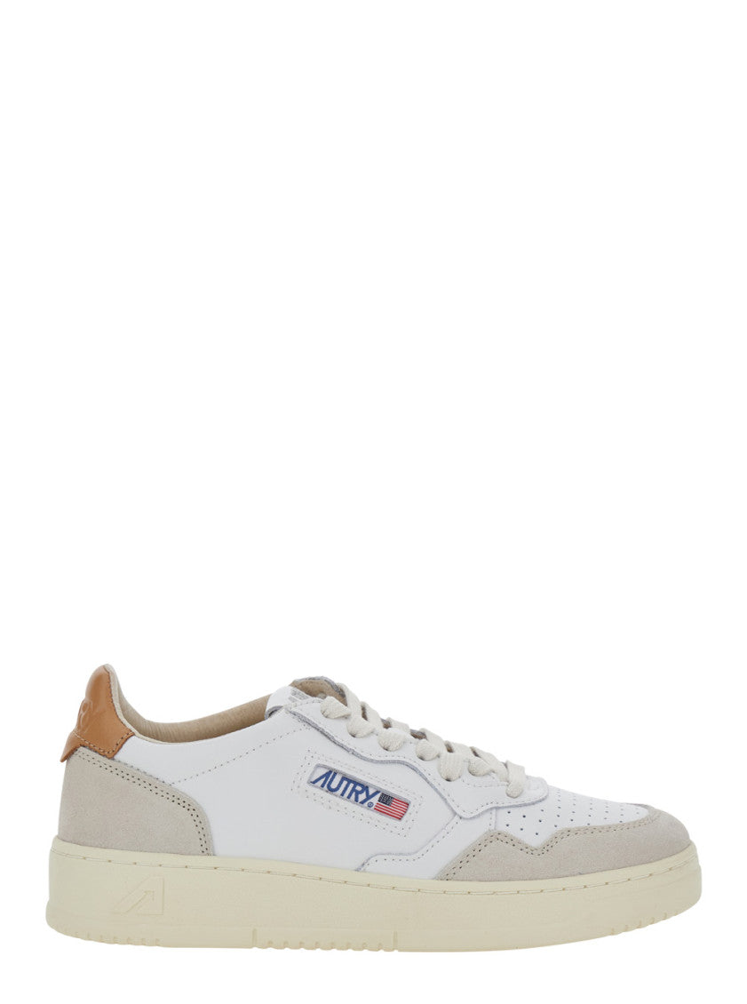 White Low Top Sneakers 1