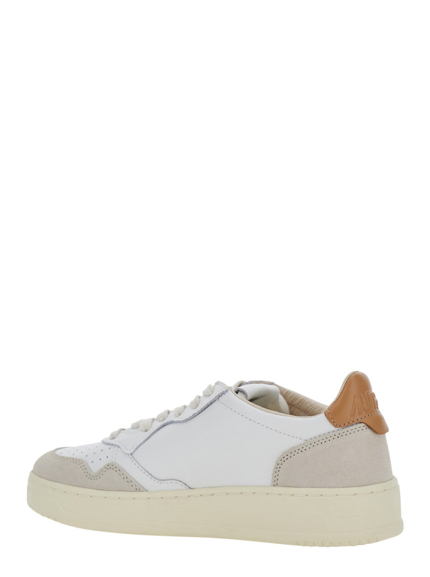White Low Top Sneakers 3