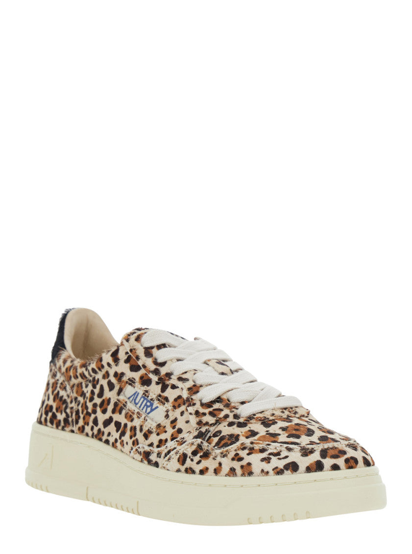 Brown Logo Sneakers 2