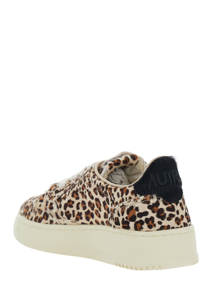 Brown Logo Sneakers 3