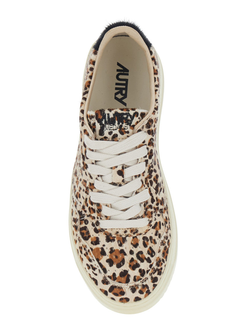 Brown Logo Sneakers 4