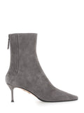 Gray Ankle Boots 1