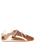 Brown Logo Sneakers 1