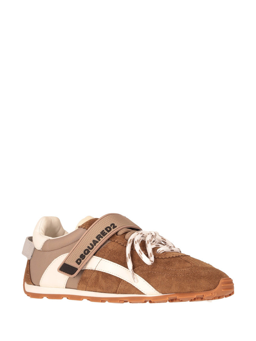 Brown Logo Sneakers 2