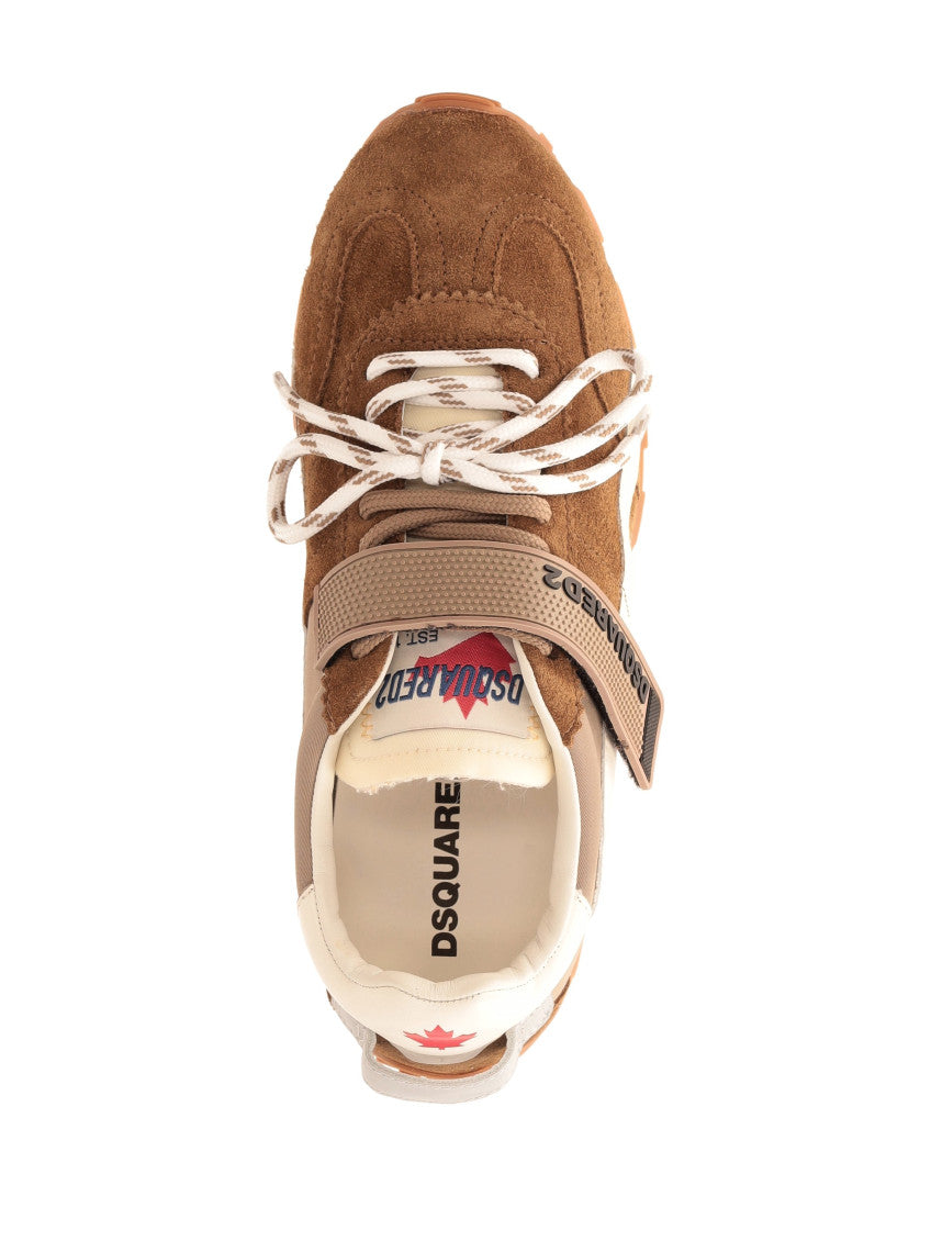 Brown Logo Sneakers 4