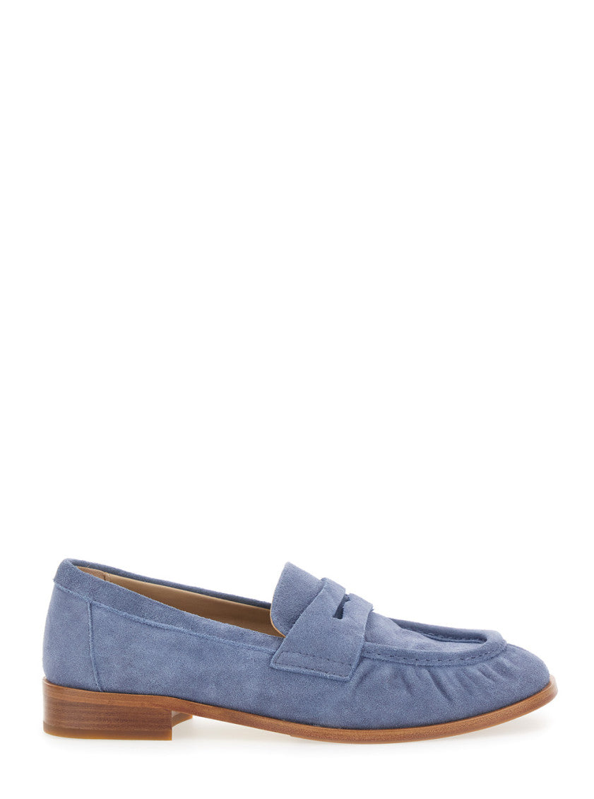 Blue Slip-on Loafers 1