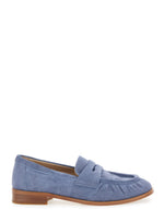 Blue Slip-on Loafers 1