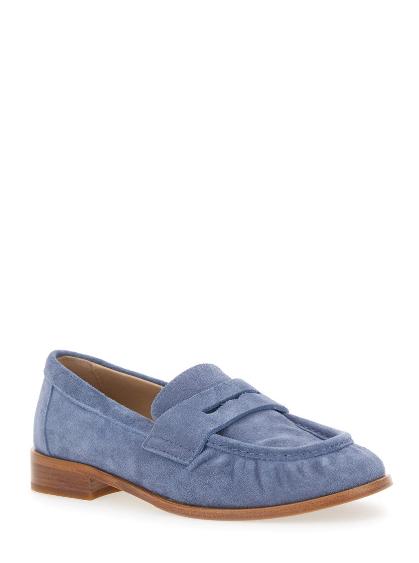 Blue Slip-on Loafers 2