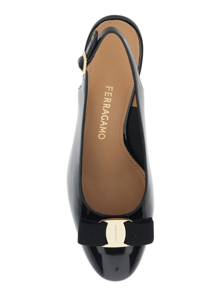 Black Leather Pumps 4