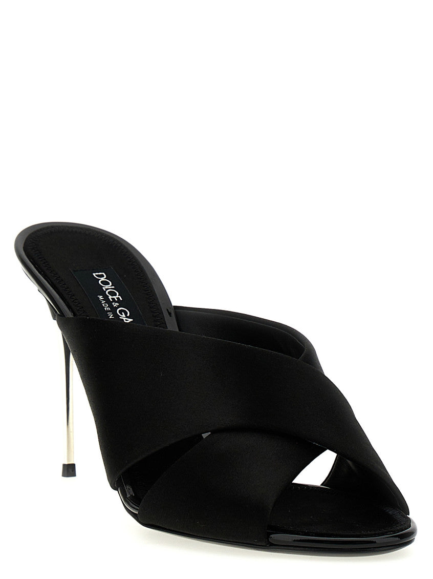 Black Slip on Heels 2