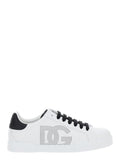 White Lace Up Sneakers 1