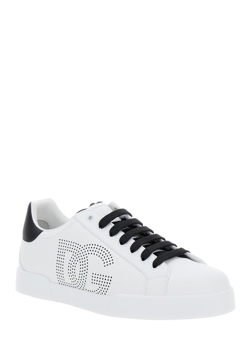 White Lace Up Sneakers 2