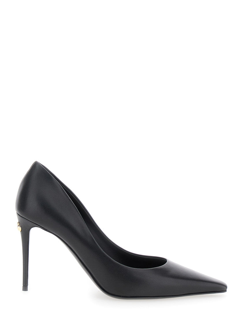 Black Leahter Pumps 1