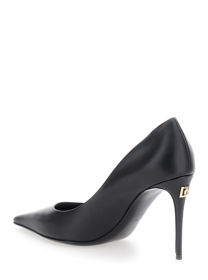 Black Leahter Pumps 3