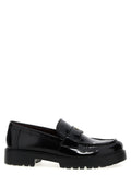 Black Slip On Loafers 1