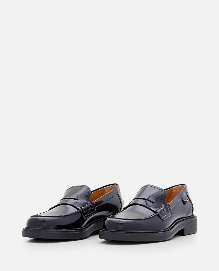 Black Leather Loafers 2