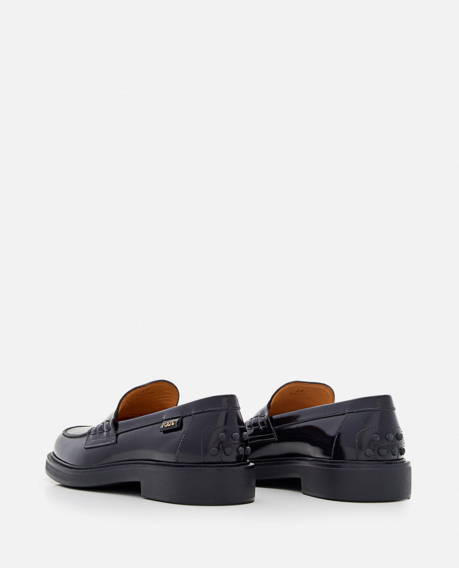 Black Leather Loafers 3