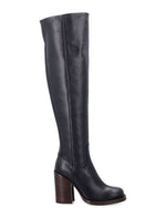 Black Leather Boots 1