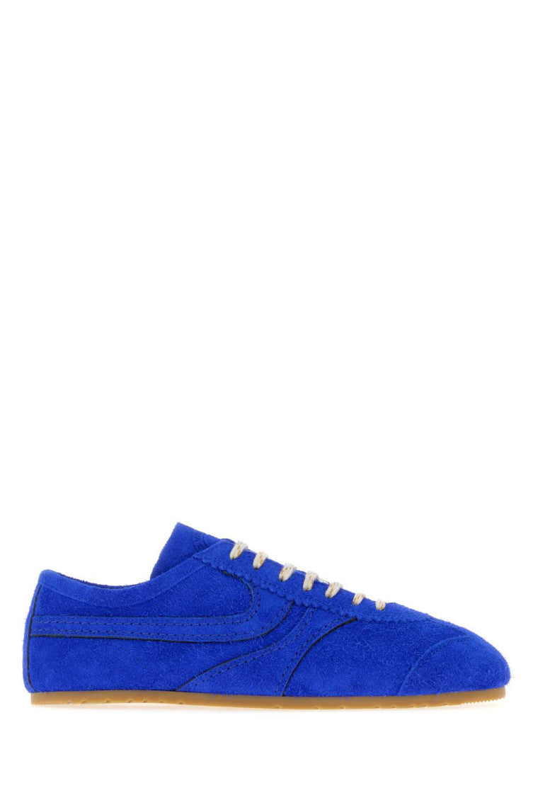 Blue Suede Electric Sneakers 1