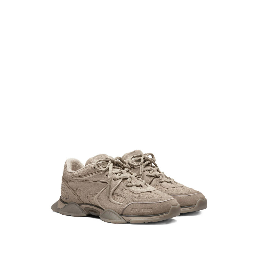 Beige Textured Eris Sneakers 2