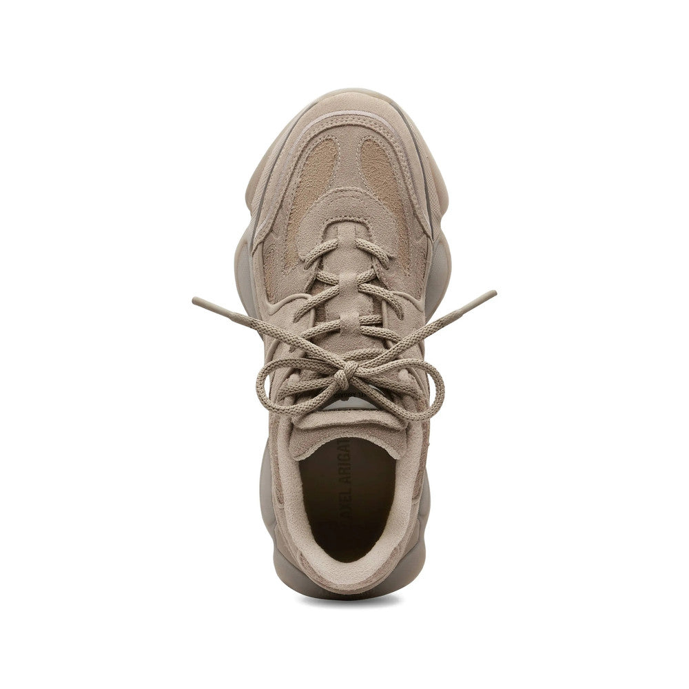 Beige Textured Eris Sneakers 3