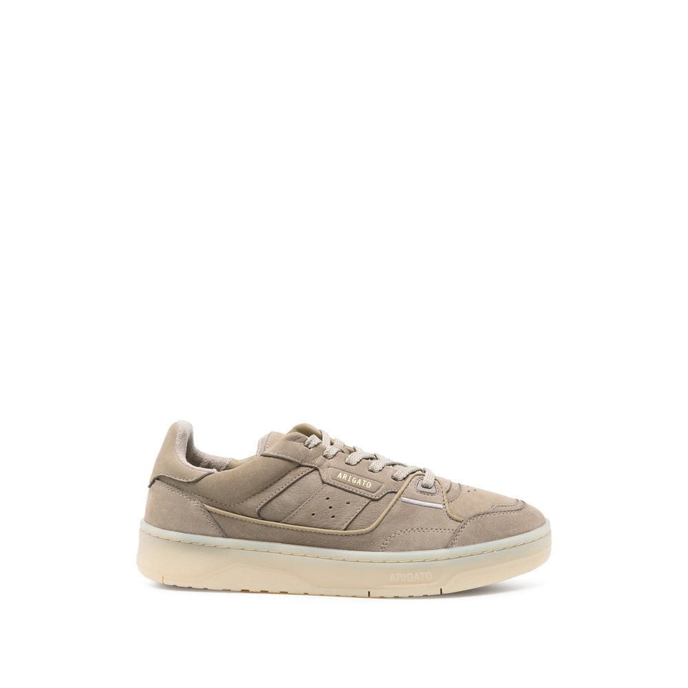 Beige Perforated Sneakers 1