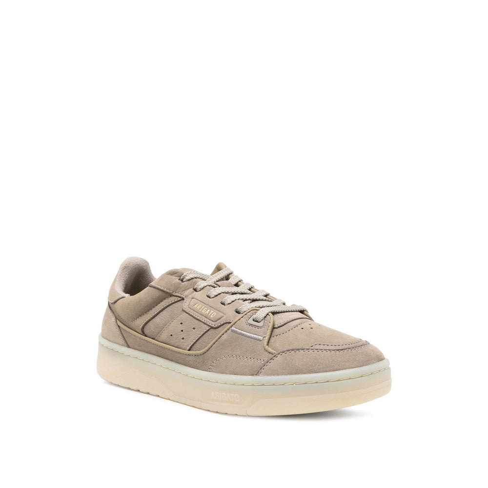 Beige Perforated Sneakers 2