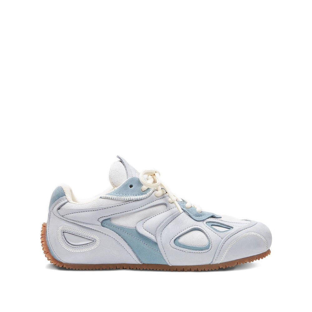 Blue Lace Up Slow Sneakers 1