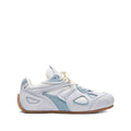 Blue Lace Up Slow Sneakers 1