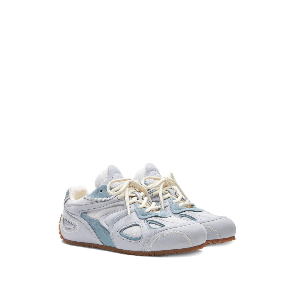Blue Lace Up Slow Sneakers 2