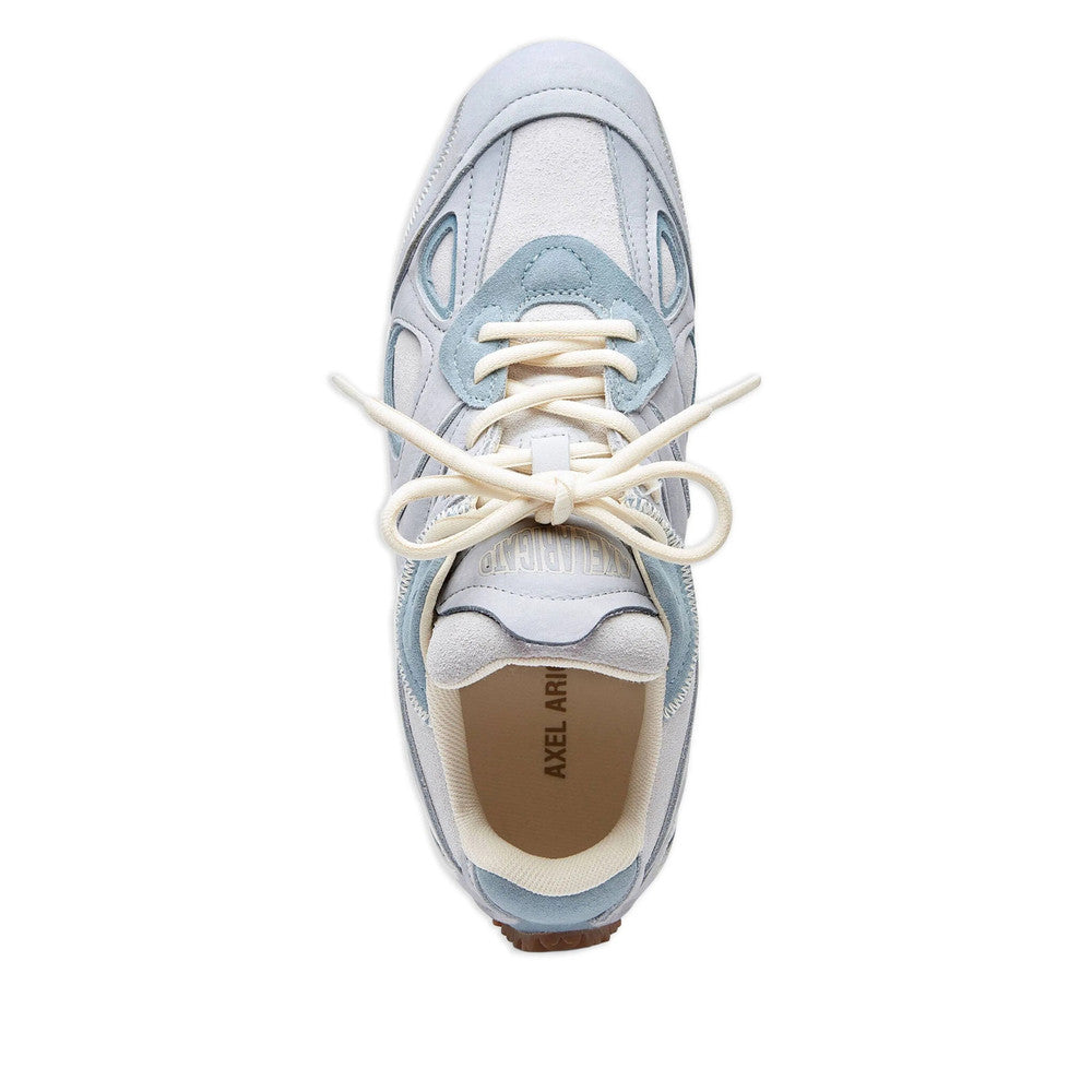 Blue Lace Up Slow Sneakers 3