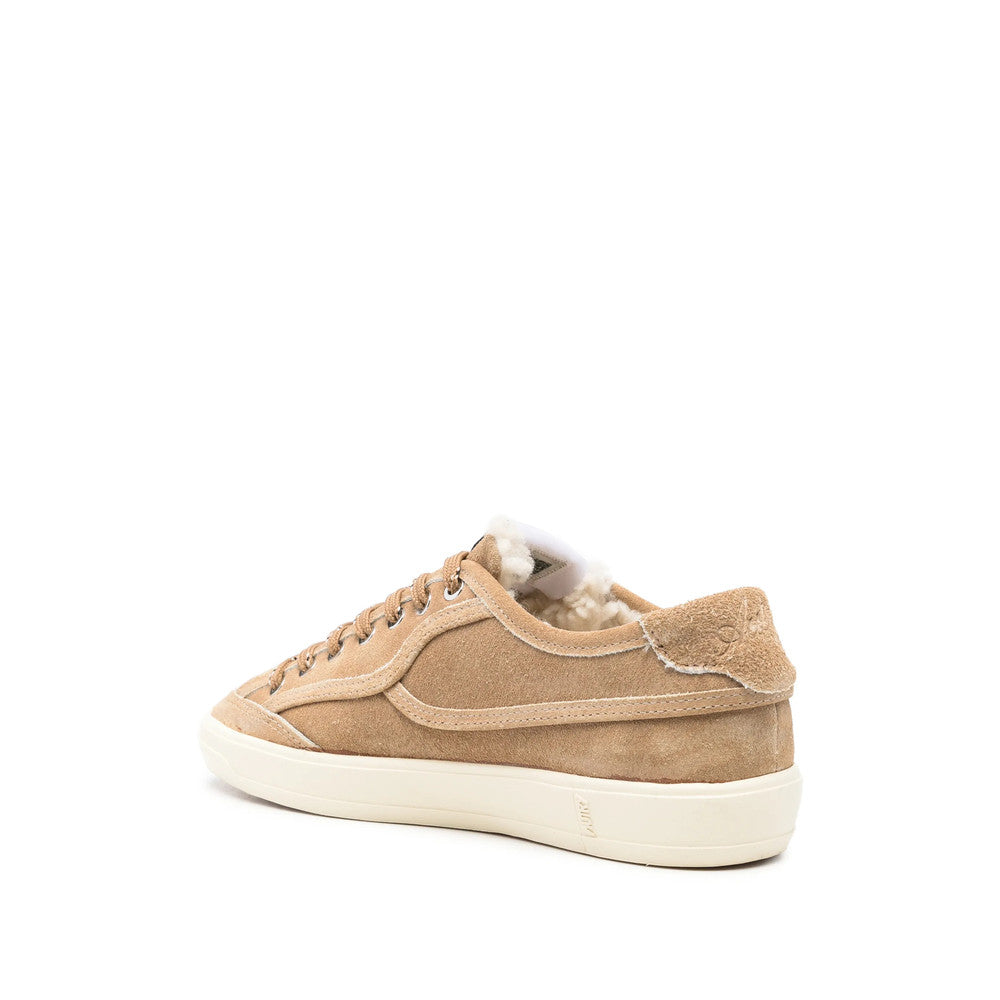 Beige Logo Sneakers 4