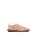 Beige Logo Sneakers 1